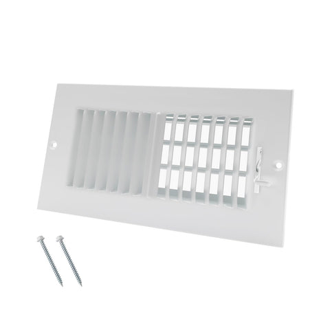 Howeall 8x4 duct opening vent cover for seamless wall or ceiling installation and airflow.