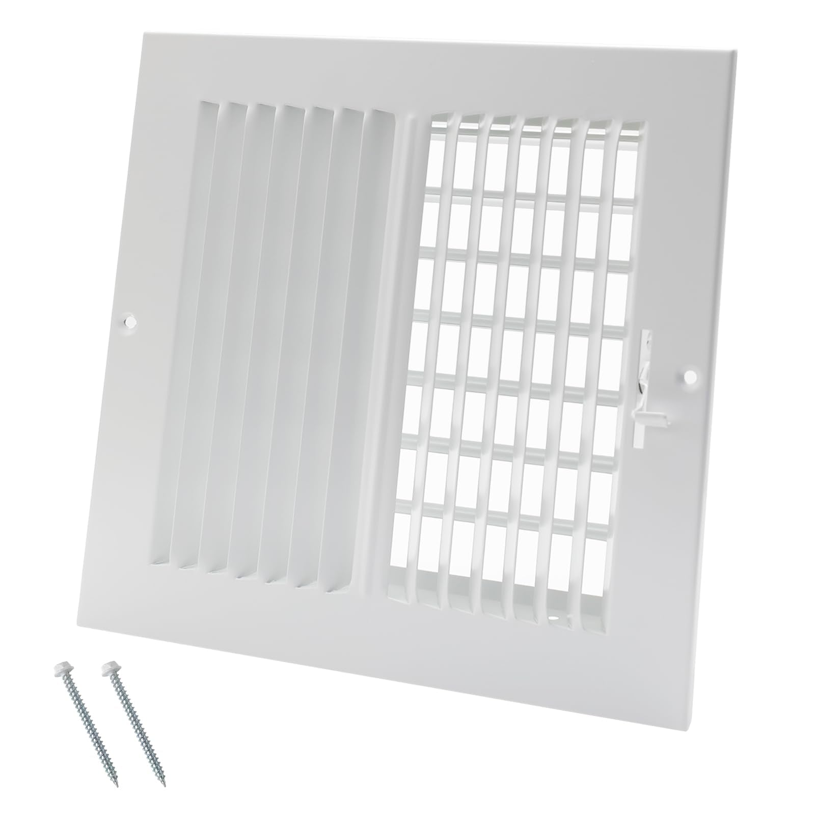 Howeall 8x8 duct opening vent cover enables precise airflow control in walls or ceilings.