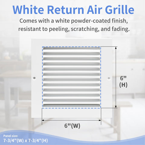 Howeall air vent cover matte finish delivers durable, long lasting performance