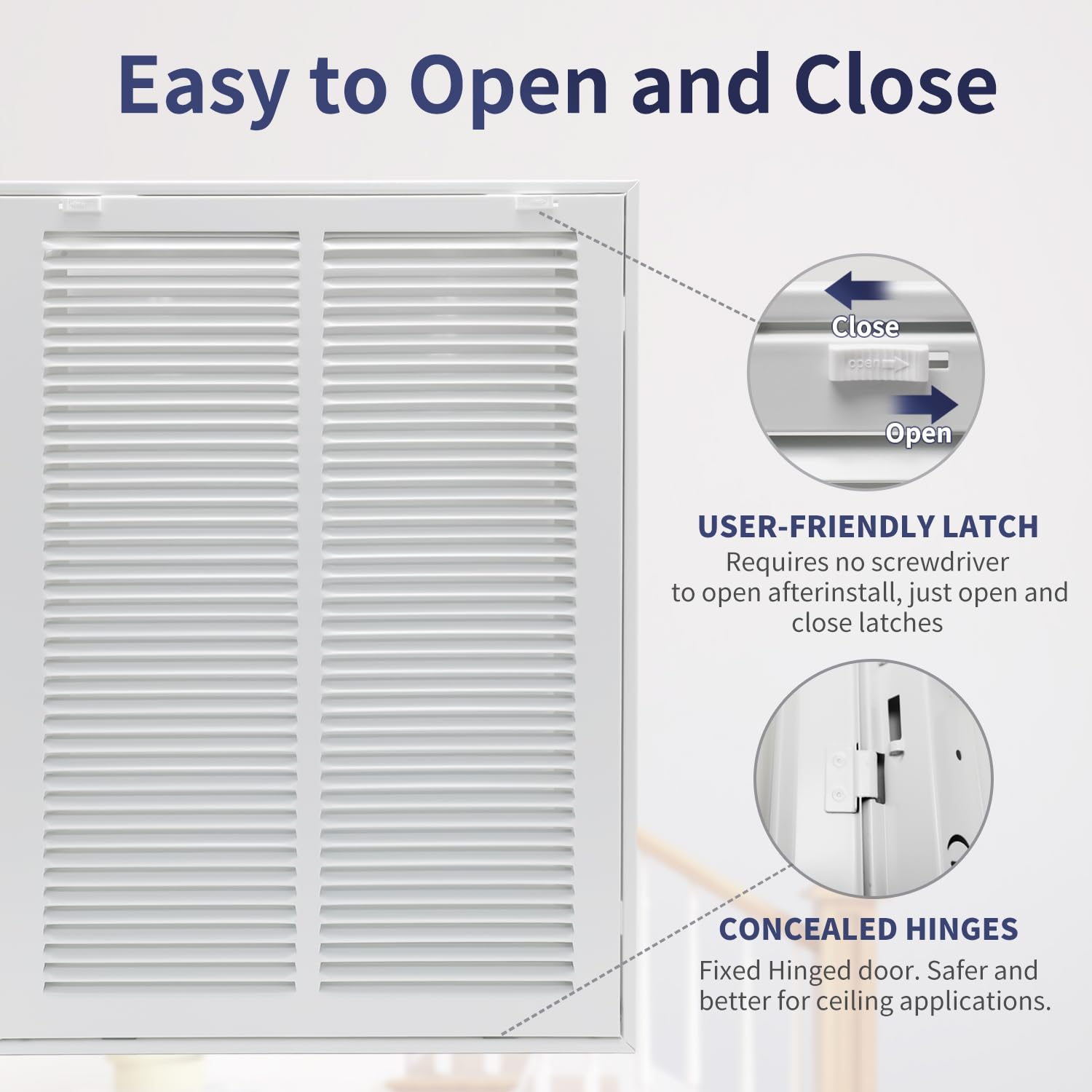 Howeall angled airflow design optimizes circulation with reduced vibrations