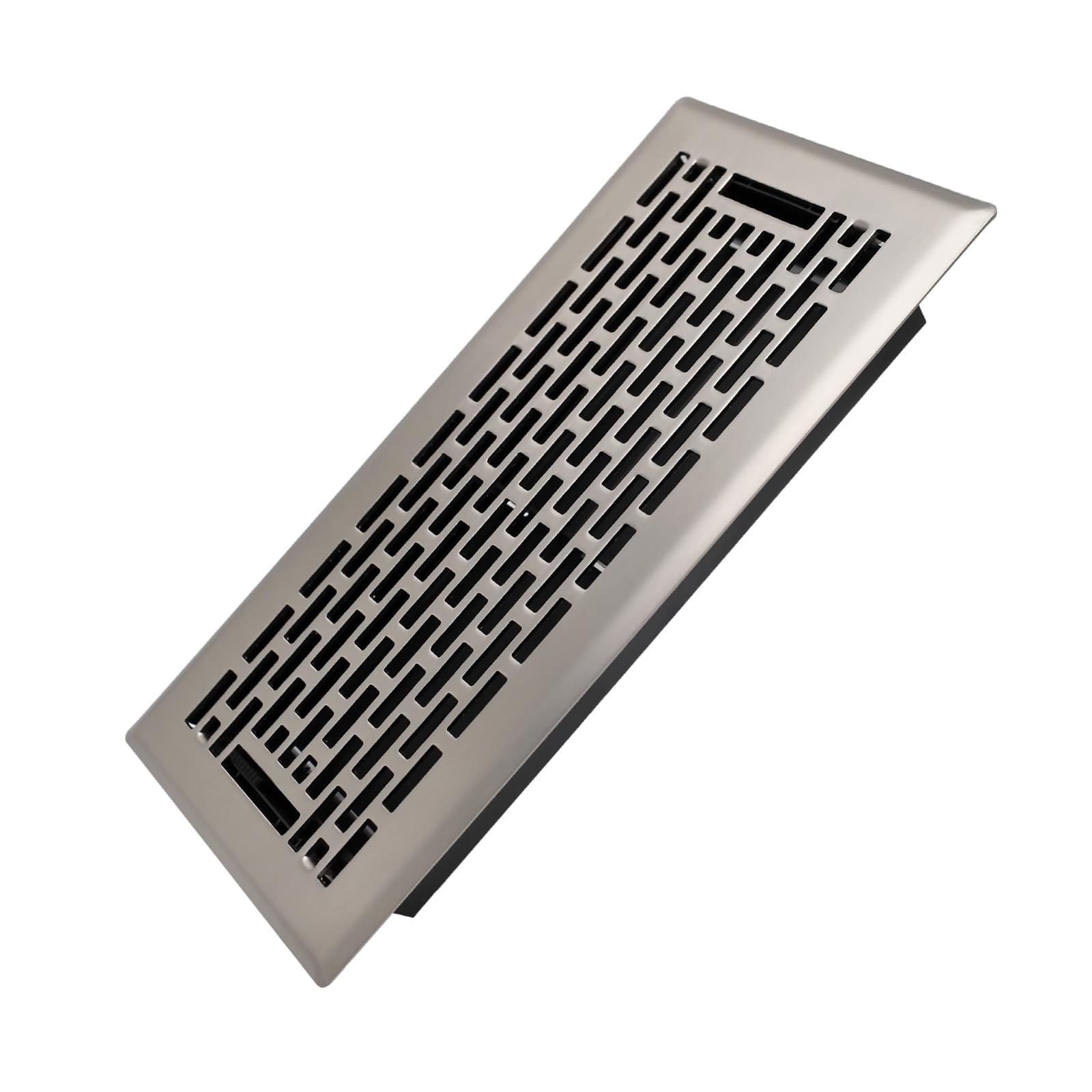 Howeall Boston-design floor register 4x10 enhances airflow while complementing hardwood or tile floors.