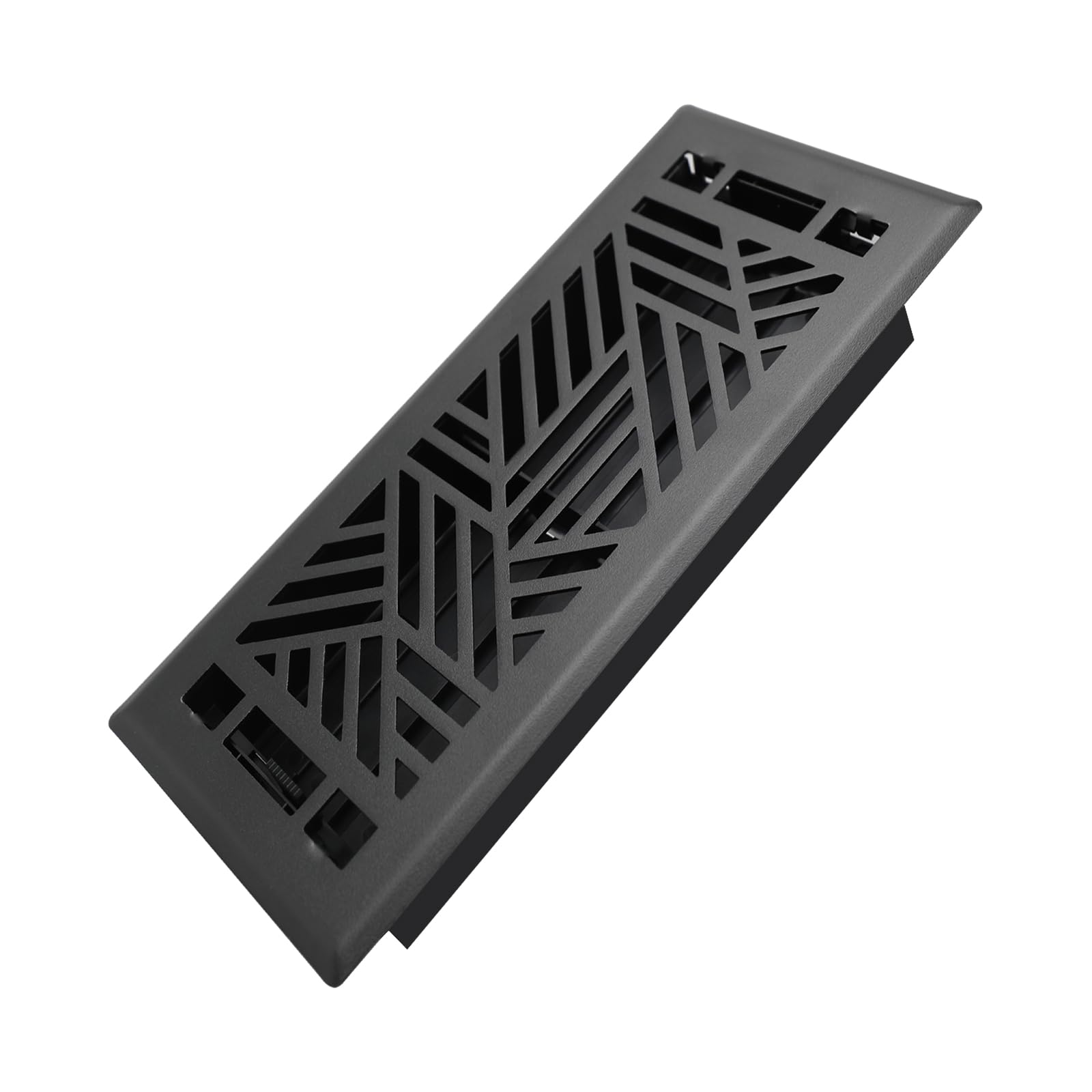 Howeall Brooklyn floor register front view showing sturdy walkable vent cover