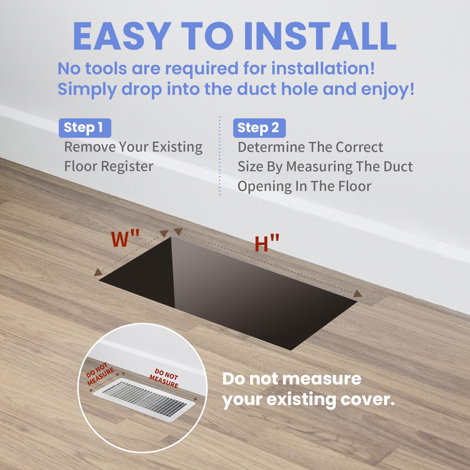 Howeall easy install no tools setup saves time