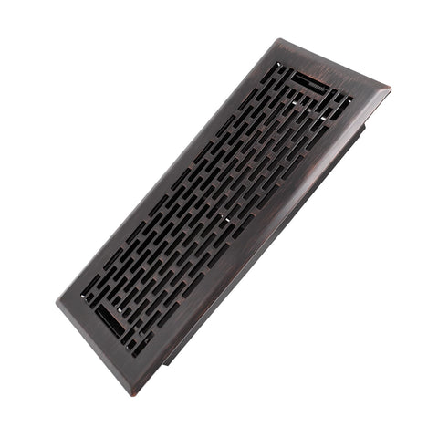 Howeall 4x10 floor register, heavy-duty and walkable.
