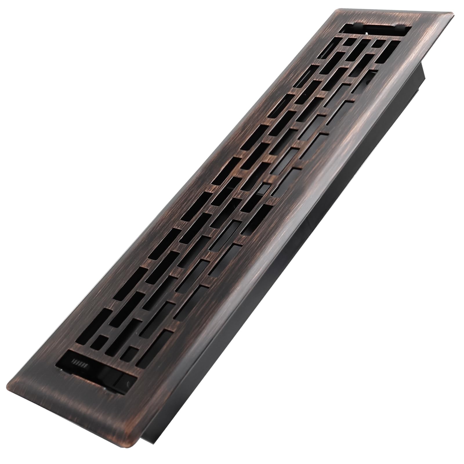 Howeall heavy-duty walkable floor register with oil rubbed bronze finish for durable airflow control.