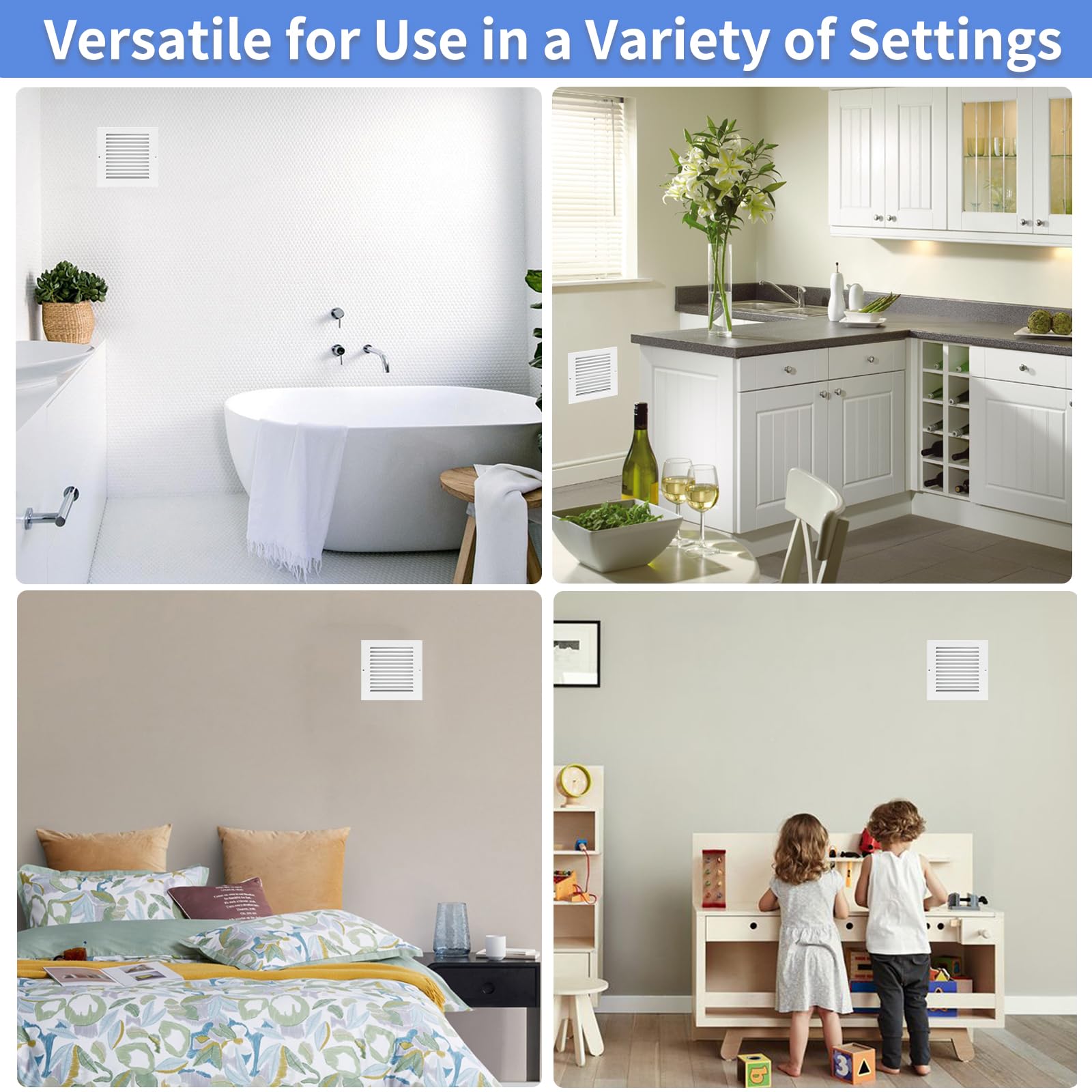 Howeall installation hardware included for easy ceiling or wall mounting