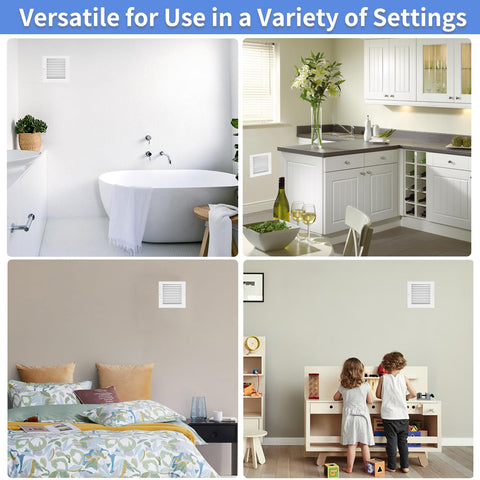 Howeall installation hardware included for easy ceiling or wall mounting