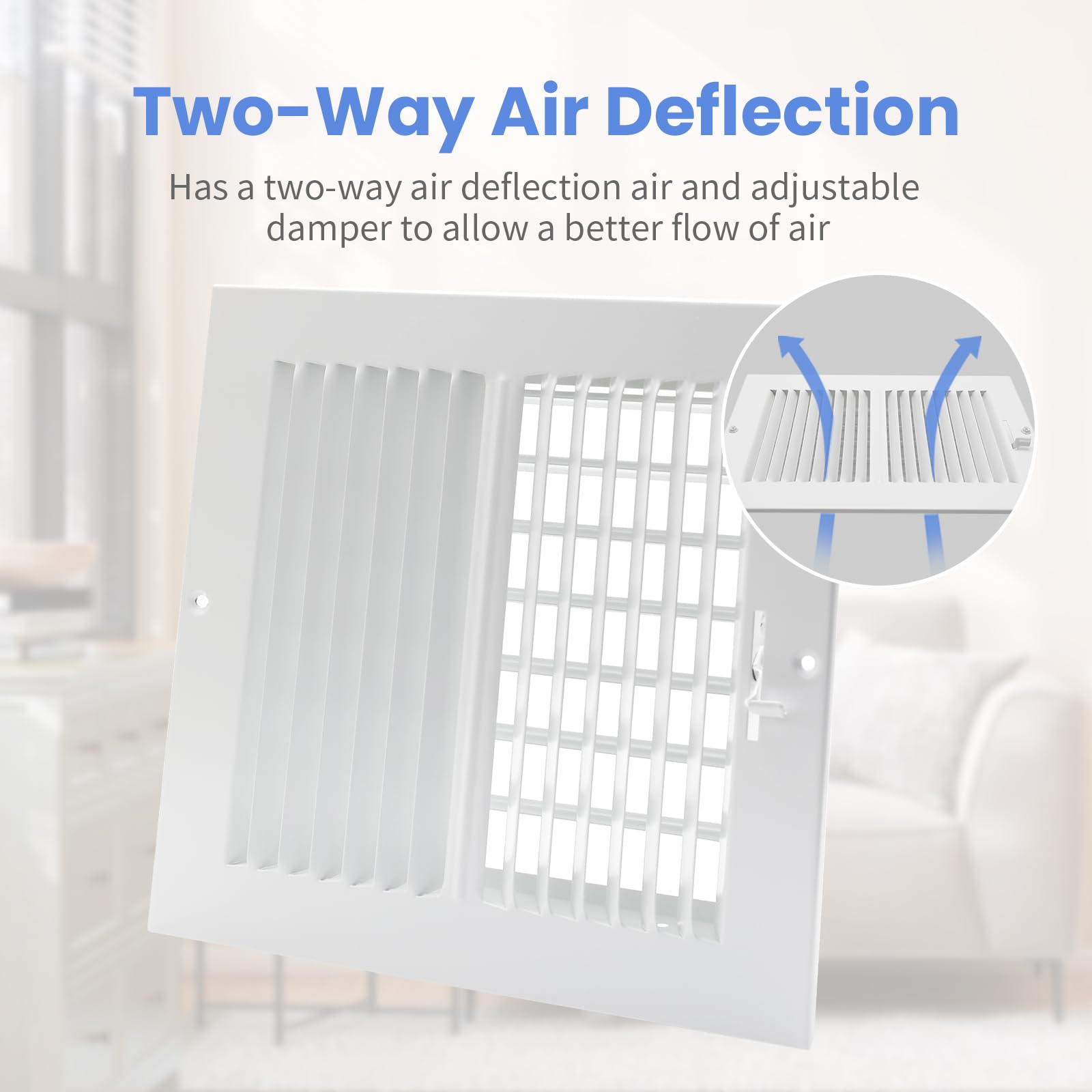Howeall steel-vent-cover built for durability and long-lasting performance.