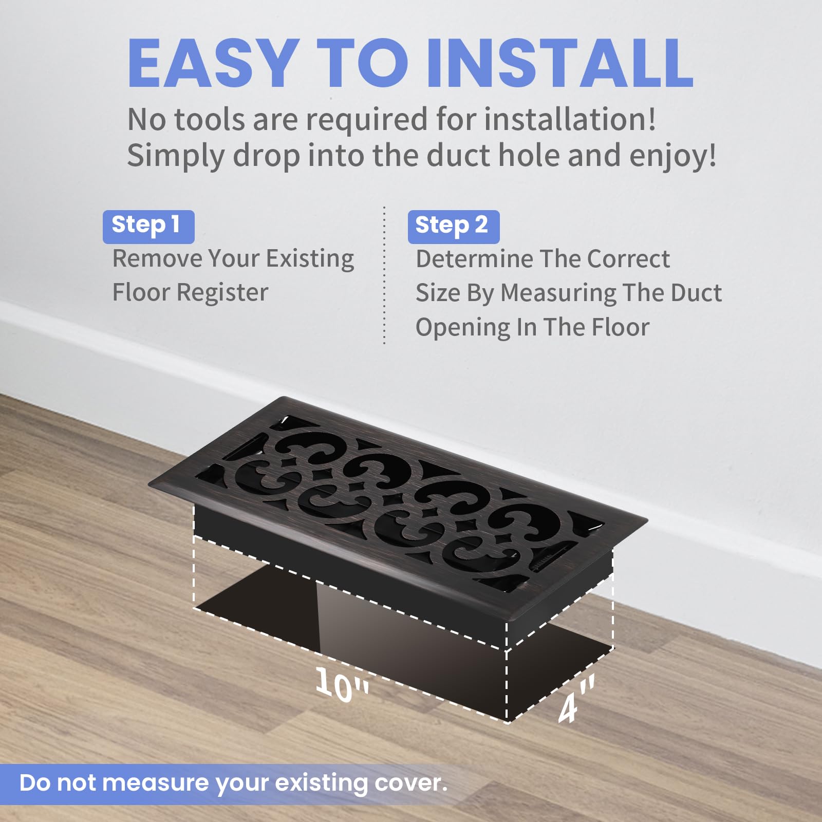 Howeall tool-free installation for quick setup in minutes