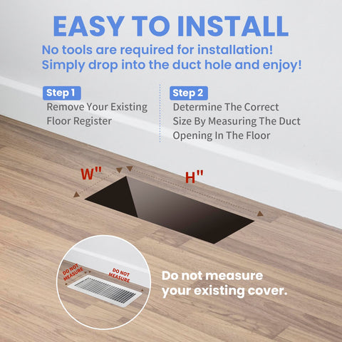 Howeall tool-free installation simplifies setup with no screws required.
