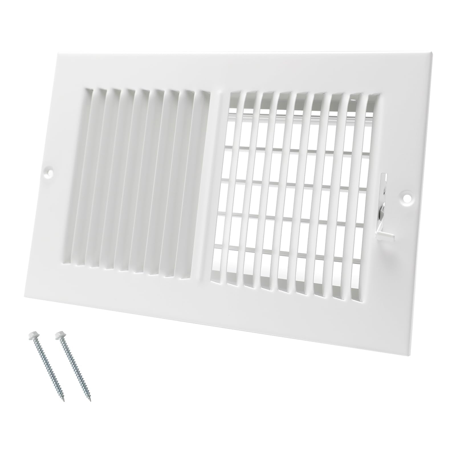 Howeall vent cover with duct opening demonstrates a precise 10x6 fit for optimized airflow.