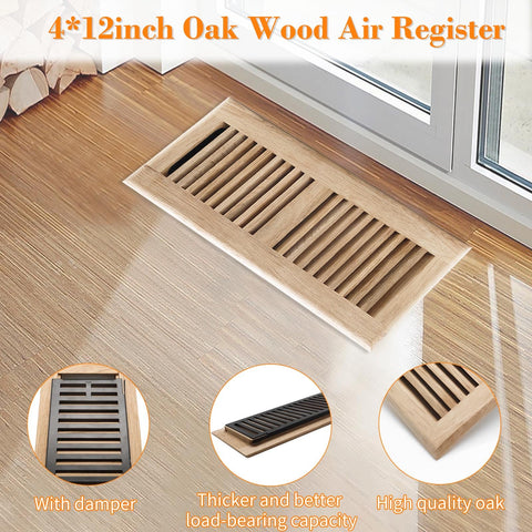 Howeall White Oak register wood grain close-up highlighting natural character