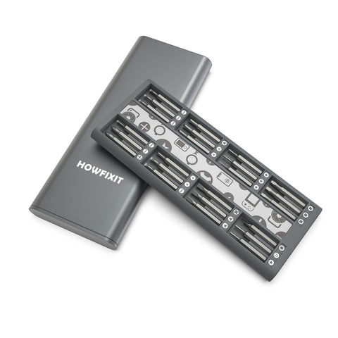 Ergonomic aluminum handle of HowFixit PRO for comfortable precision turning