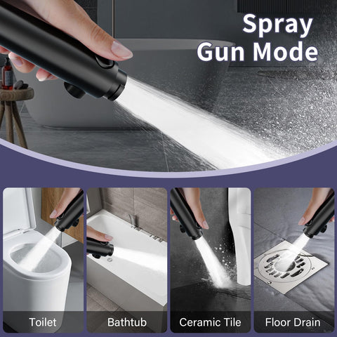 HOWUWEY universal adapters image shows flexible faucet connection options