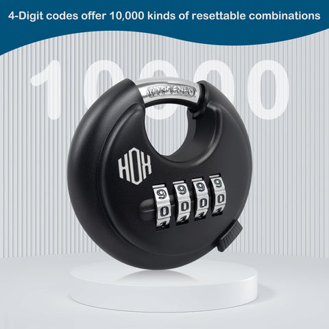 HOX brass lock cylinder adds corrosion resistance and pick protection
