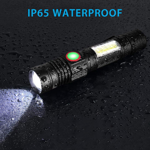Hoxida pack includes two flashlights and USB cables.