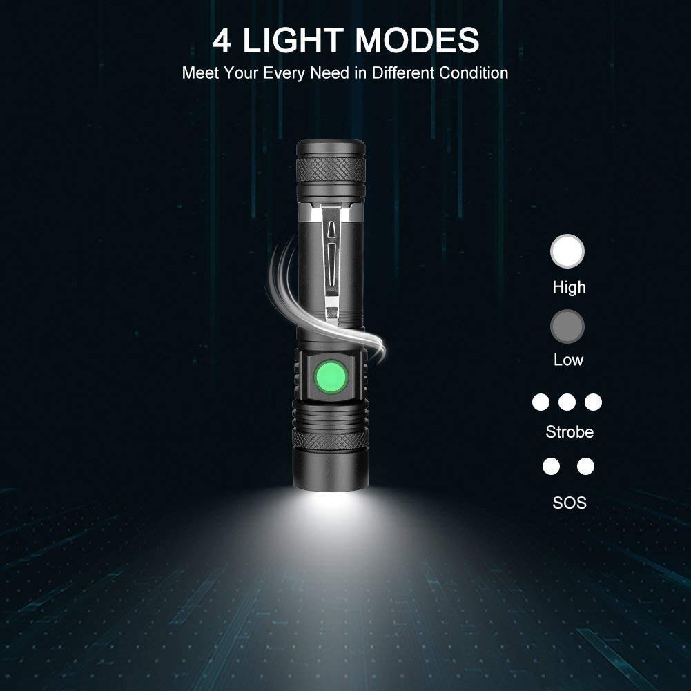 Hoxida Long runtime on Low mode supports overnight camping.