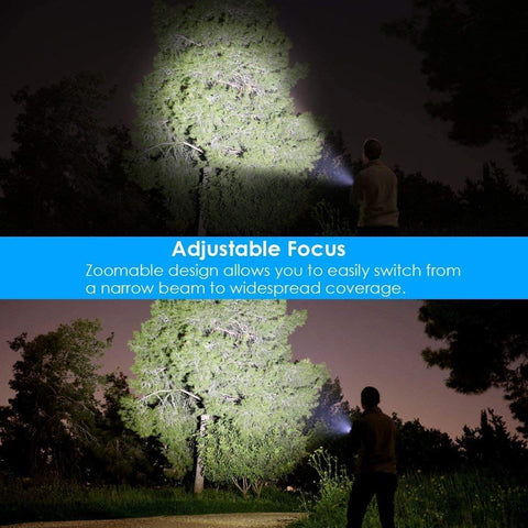 Hoxida Pocket-size flashlight fits easily in pocket or bag.