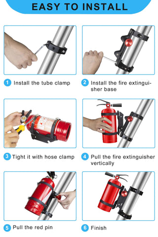 HOZHEM no-drilling installation using adjustable rings