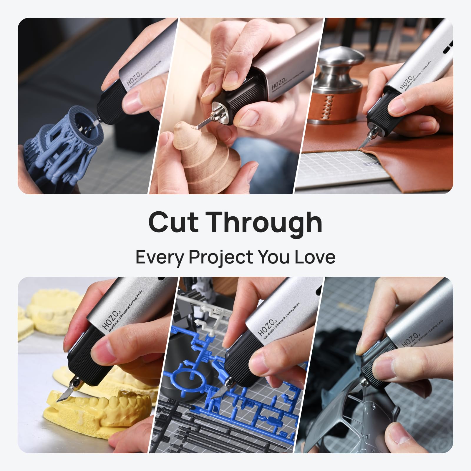 HOZO NeoBlade turbo cooling maintains blade temperature during work.