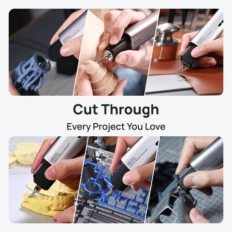 HOZO NeoBlade turbo cooling maintains blade temperature during work.