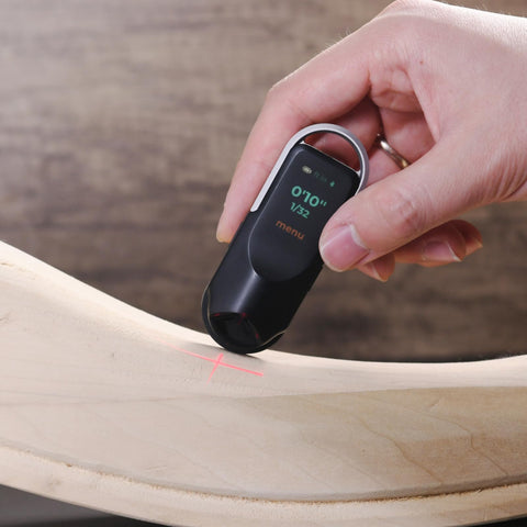 HOZO NeoRulerGO Bluetooth app sync enables easy data transfer and CAD export.