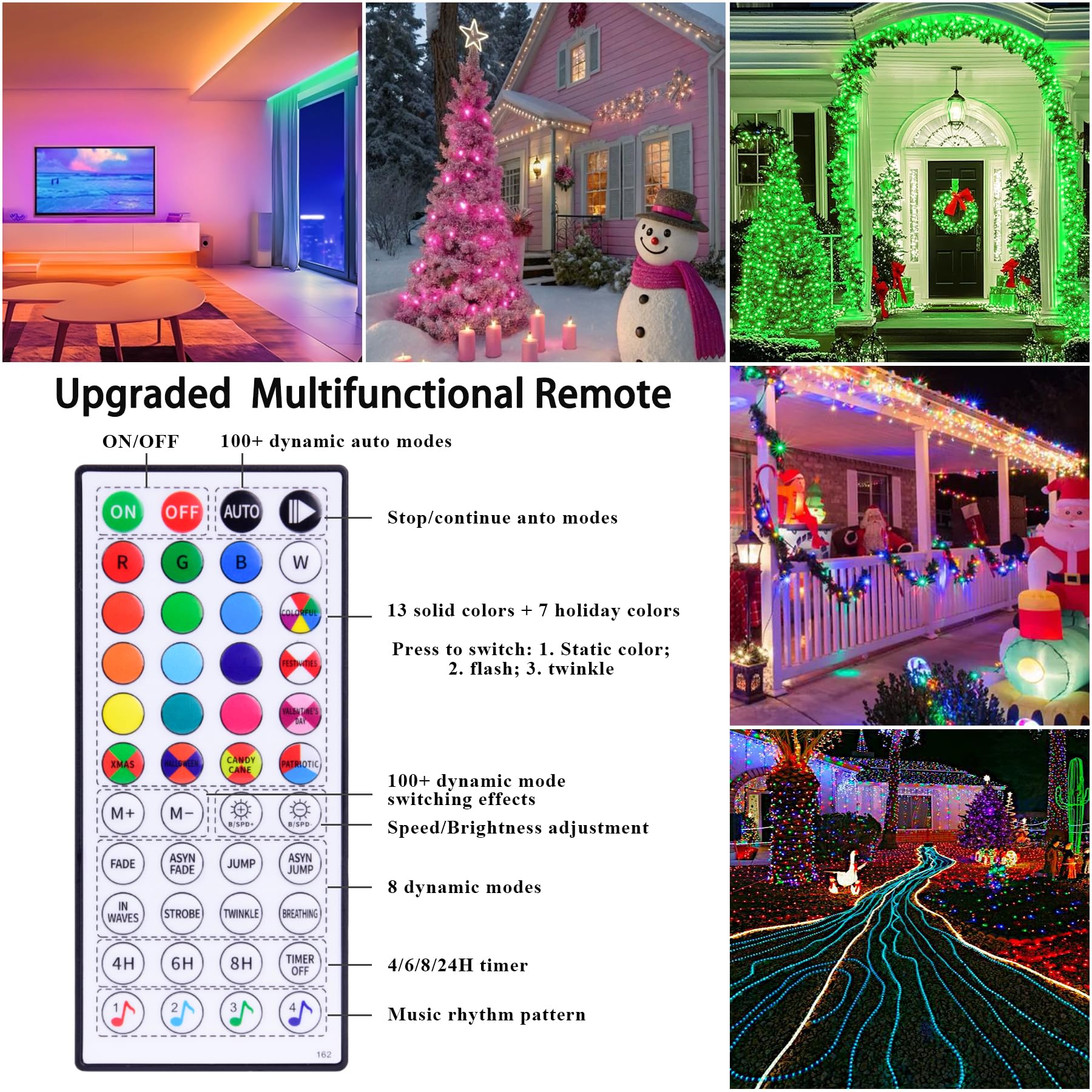 Hozplex 16 million colors rope light lets you tailor mood lighting to any occasion.