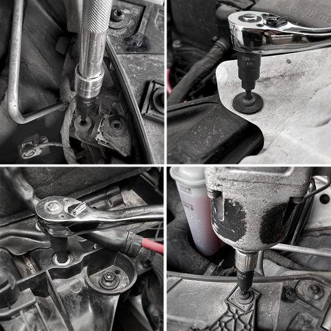 HPBBKD laser-printed socket sizes enable quick identification during work.