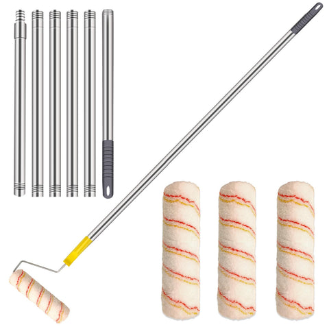 HpCuales paint roller kit assembled for interior and exterior projects