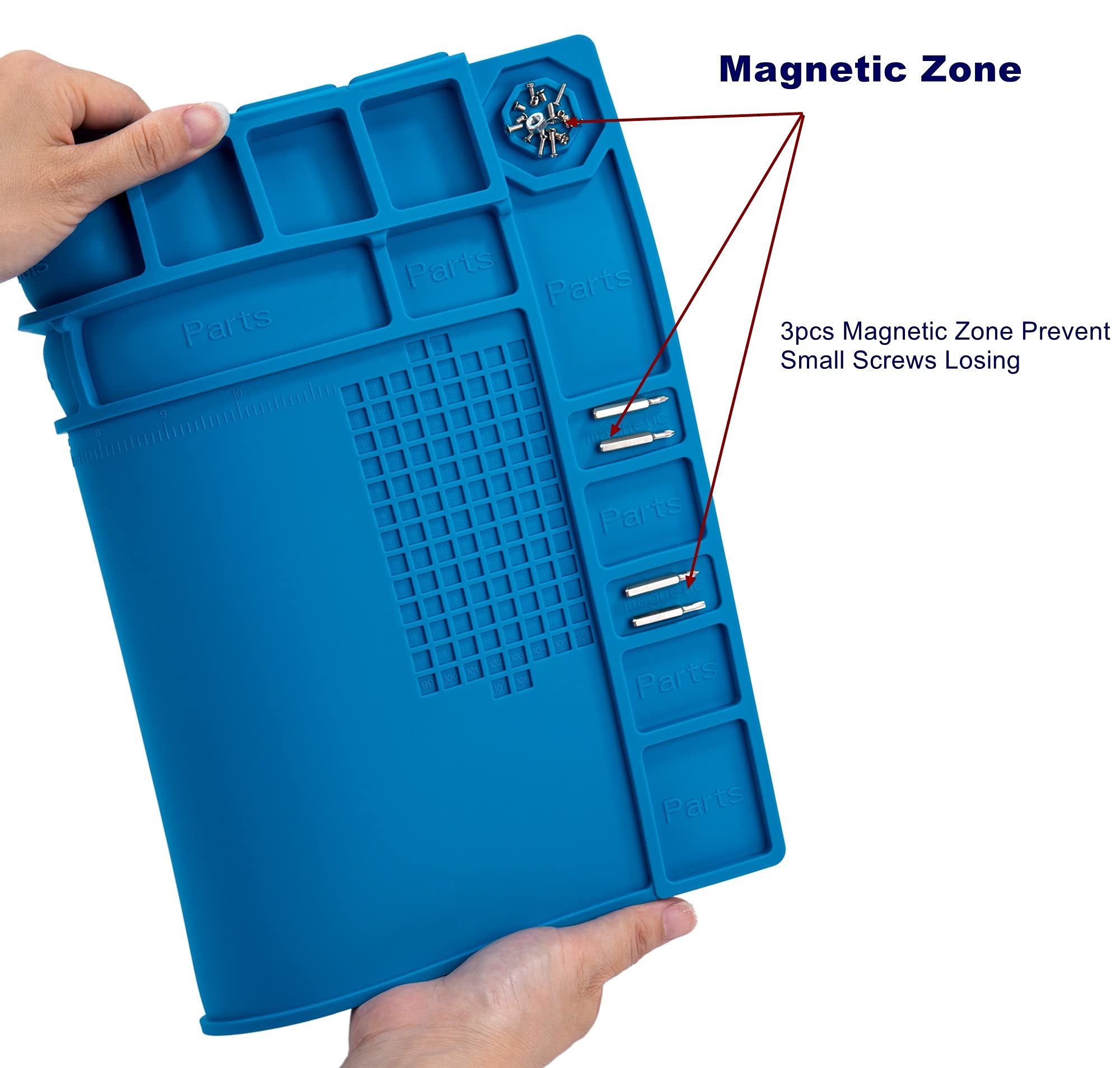 HPFIX mat resists up to 932°F to protect surfaces during soldering
