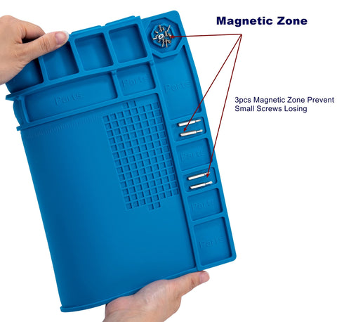 HPFIX mat resists up to 932°F to protect surfaces during soldering