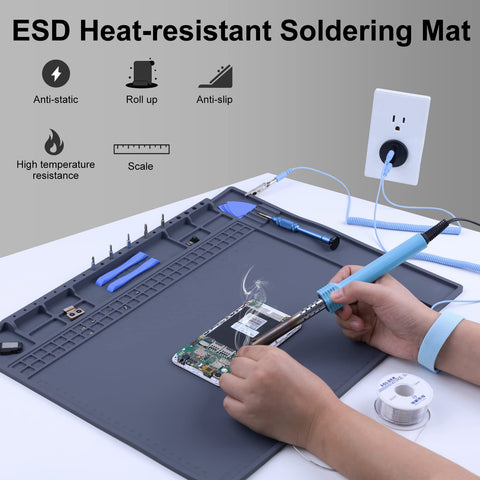 HPFIX durable silicone mat with heat-resistant surface
