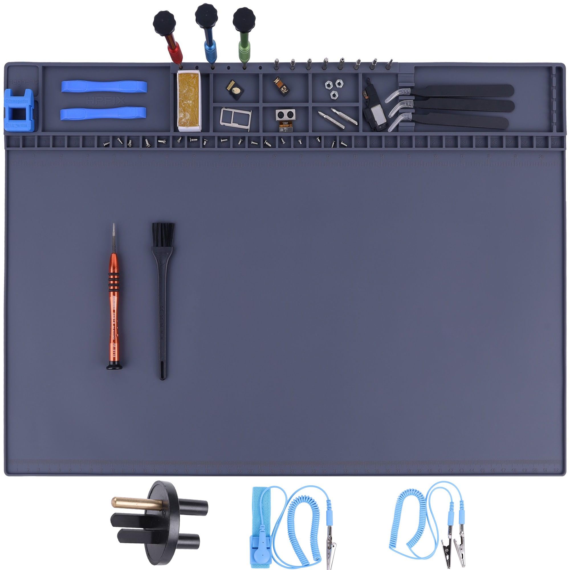 HPFIX premium ESD mat top surface showing anti-static protection for sensitive electronics