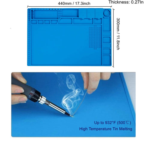 HPFIX magnetic notches help organize ICs and screws for efficient teardown