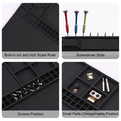 HPFIX non-toxic, odorless surface provides stable, slip-free soldering sessions.