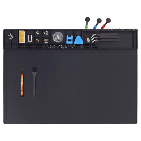 HPFIX premium heat resistant soldering mat shows a large surface for big projects.