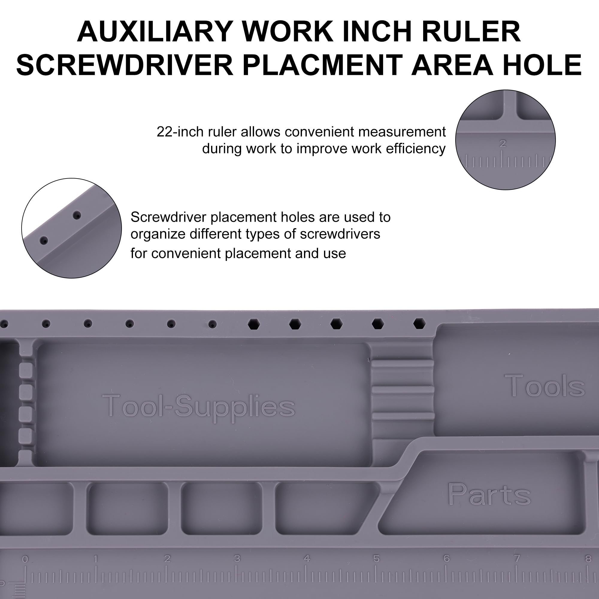 Heat resistant HPFIX mat protects your workbench up to 932°F during soldering