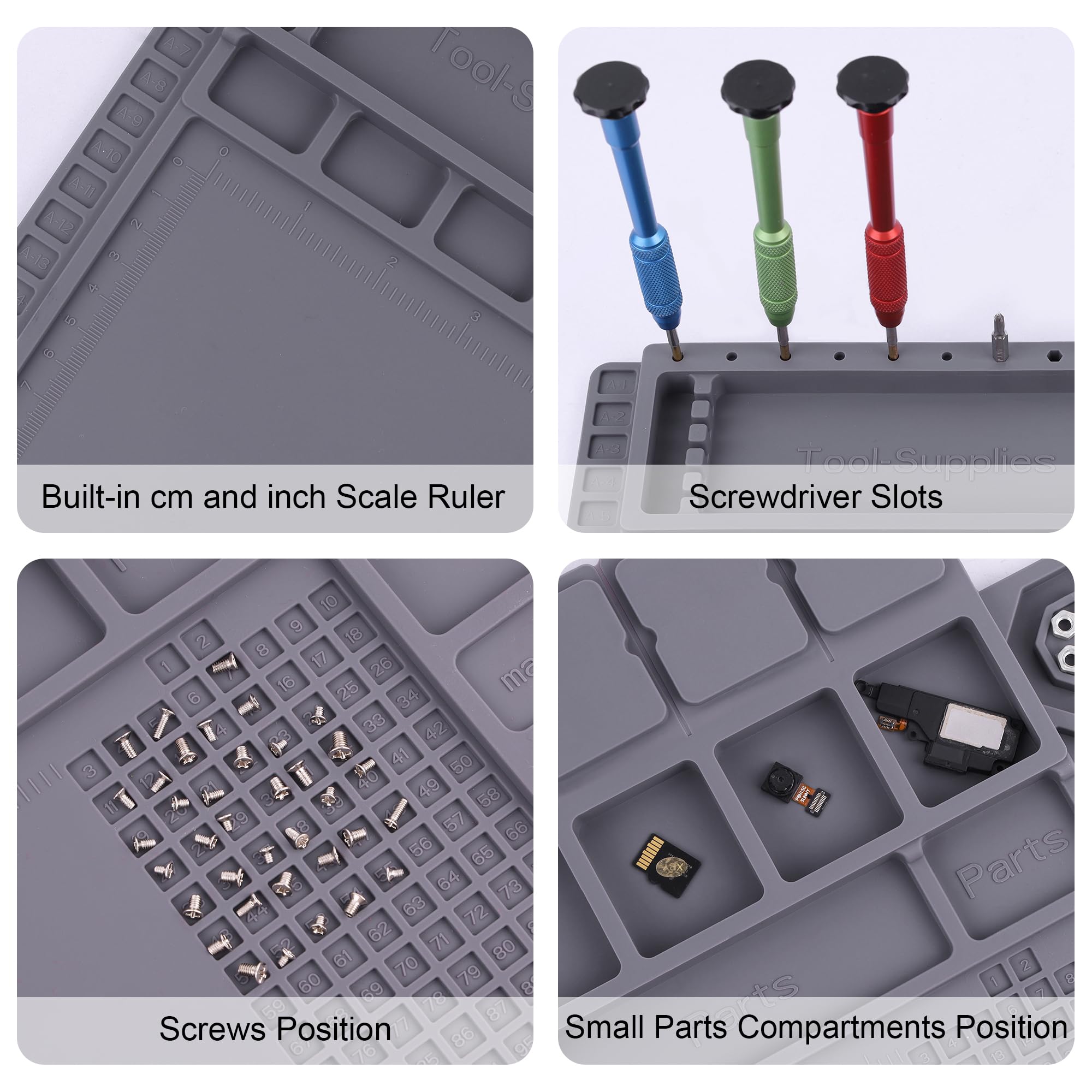 Non-toxic odorless HPFIX mat offers a stable non-slip surface