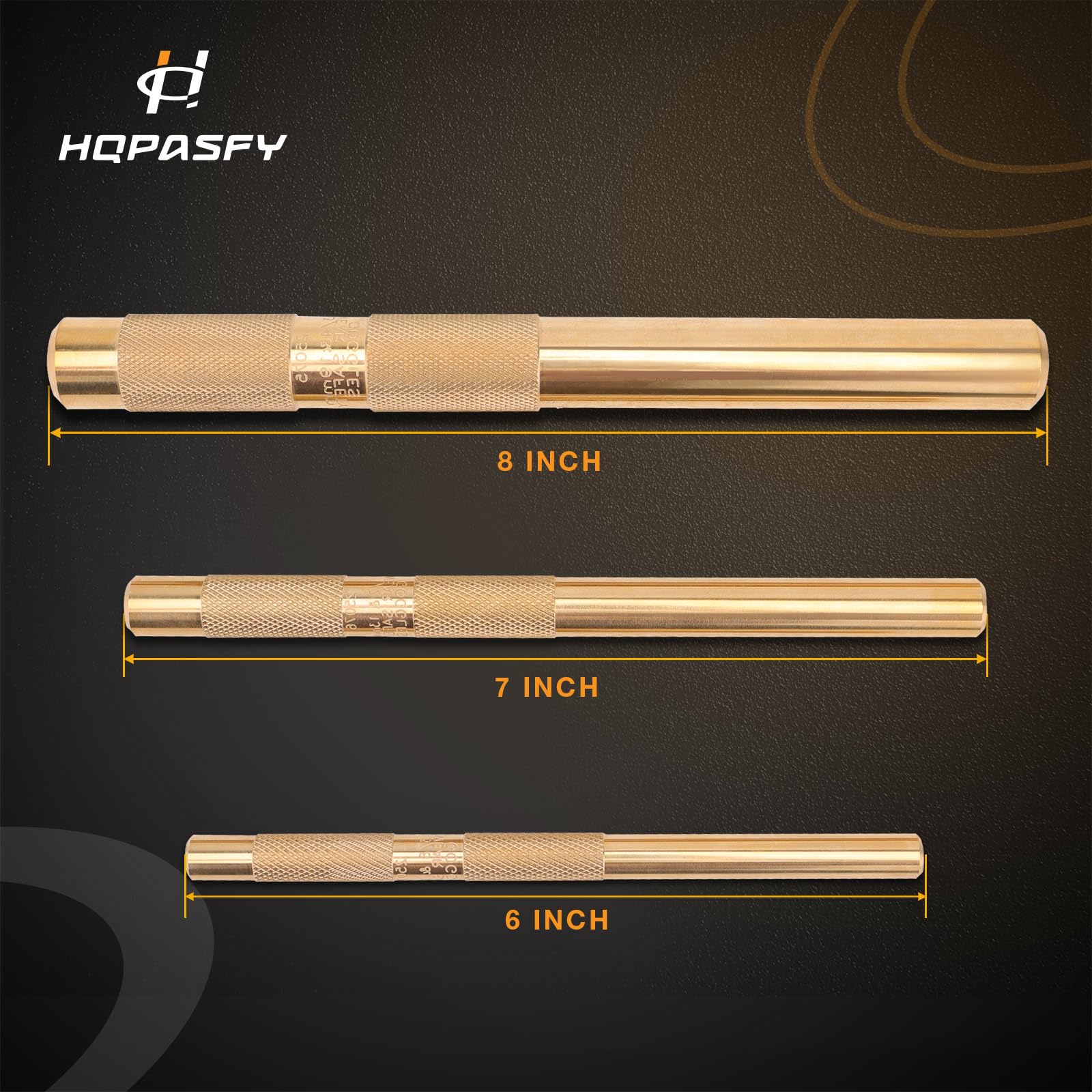 HQPASFY 3/8 inch drift punch ideal for pin extraction in mechanical work