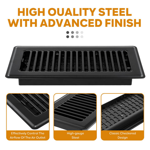 HQZHQZ adjustable air flow lever enables easy room ventilation control