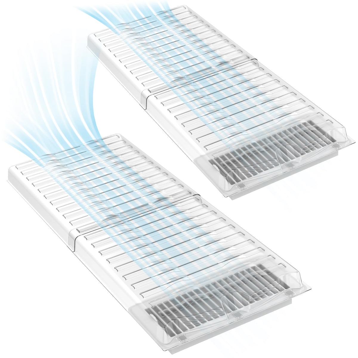 HQZHQZ Air Vent Extender under sofa directs airflow for room comfort
