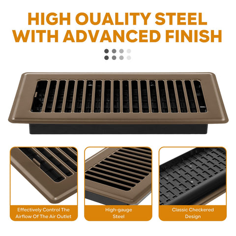 HQZHQZ six-pack packaging display of vent covers for quick reference