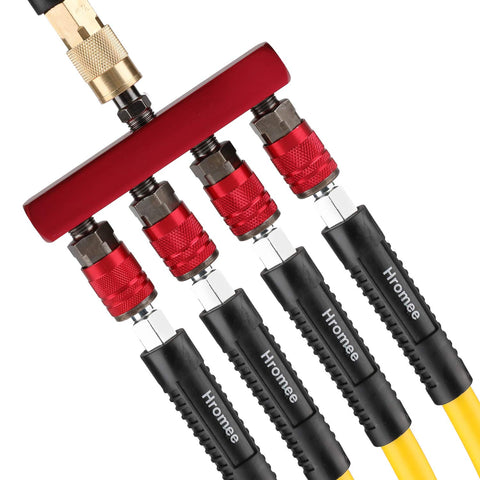 Easy installation by threading fittings into ports for tidy air lines.