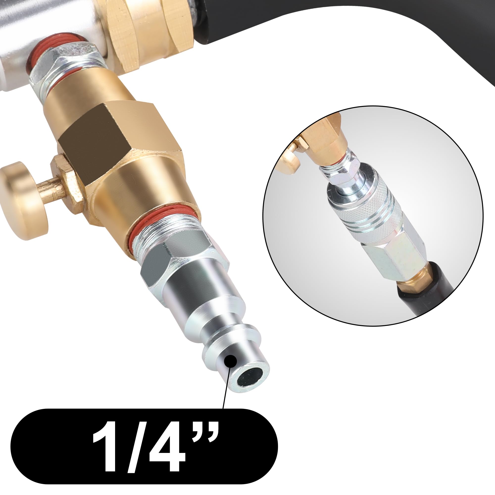 Hromee flush action demonstrates pulsing water and air to loosen debris.