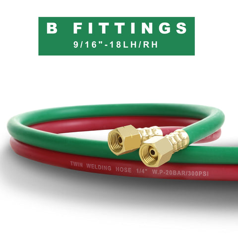 Hromee flexible acetylene rubber resists kink and temperature changes.