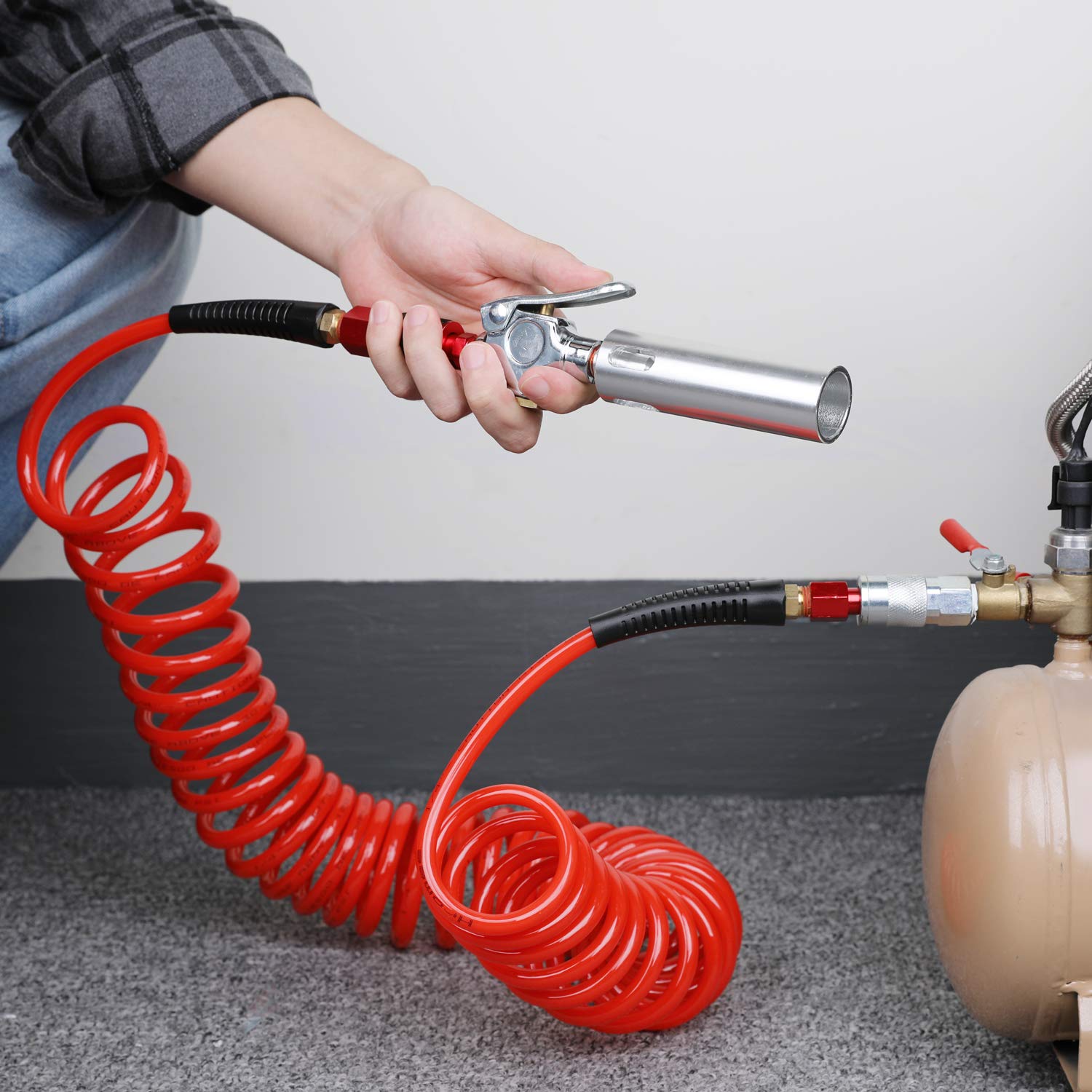 Hromee I/M plug kit included for ready-to-use air tools