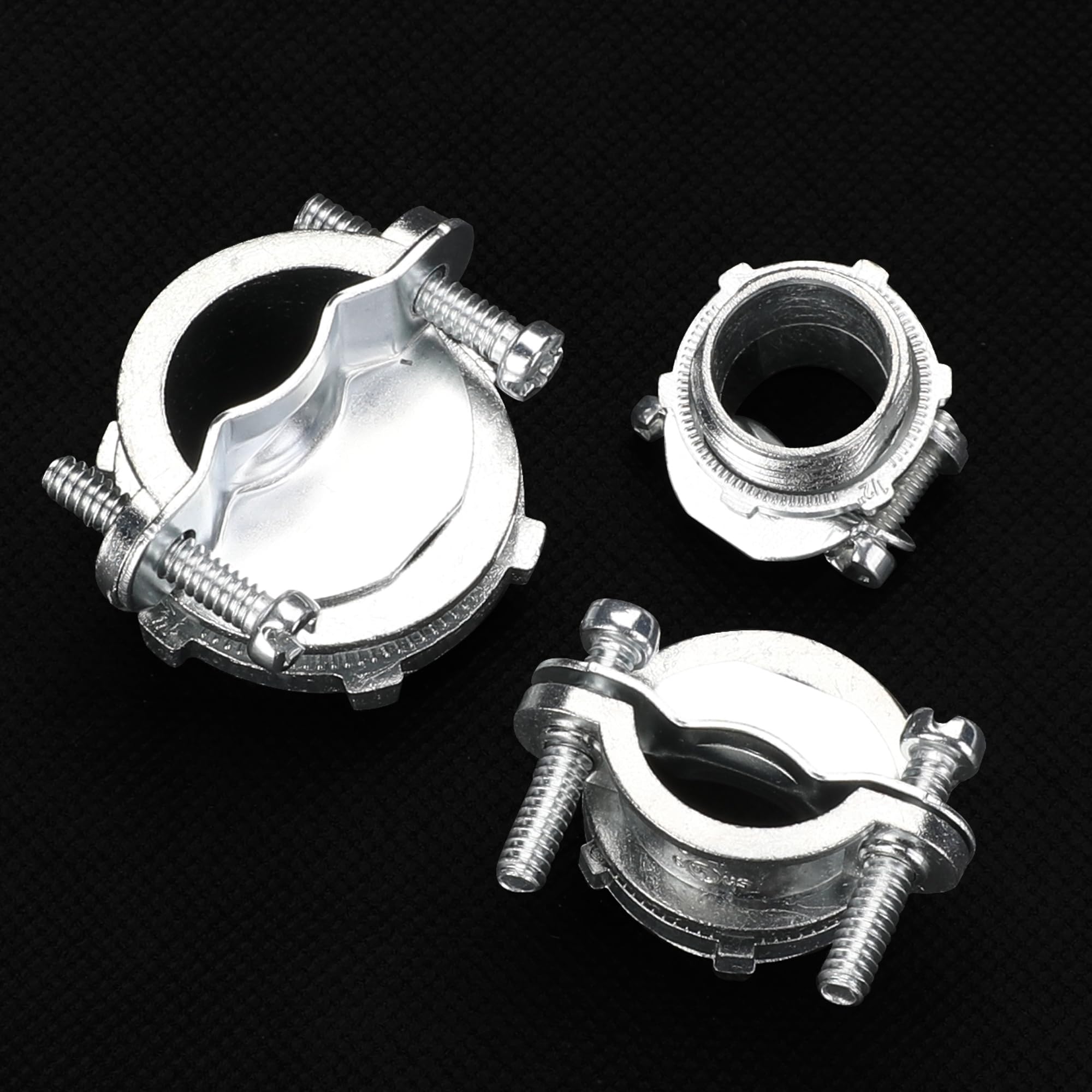 Hromee zinc-coated steel connectors resist corrosion in tough environments.