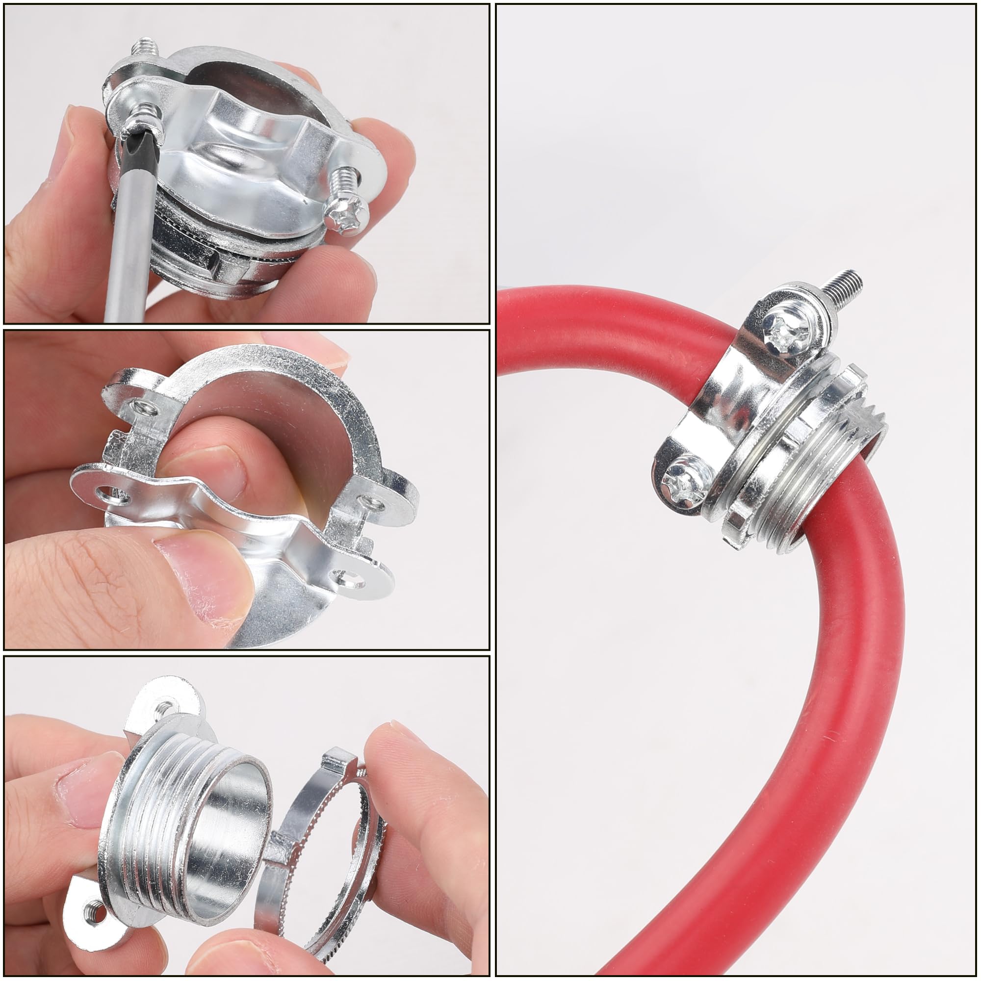 Hromee tri-drive screw-head simplifies installation with any screwdriver.