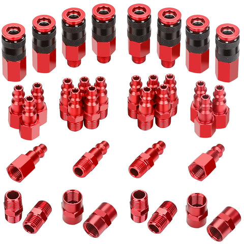 Hromee universal air coupler kit assembly showing versatile cross-brand compatibility.