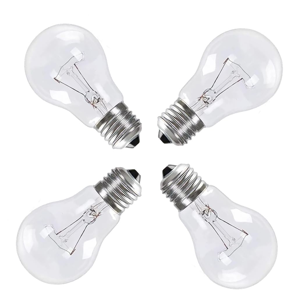 Hrsovii A19 clear rough-service bulb highlights 2700K soft white glow for task lighting